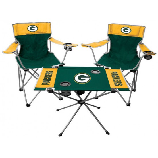 Limited Edition ☆☆☆ NFL Green Bay Packers 3-Piece Tailgate Kit
