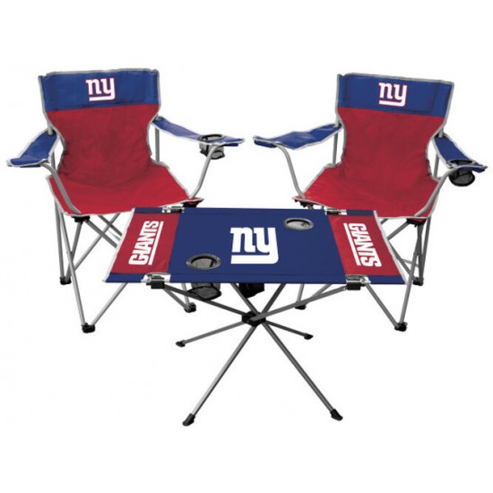 Limited Edition ☆☆☆ NFL New York Giants 3-Piece Tailgate Kit