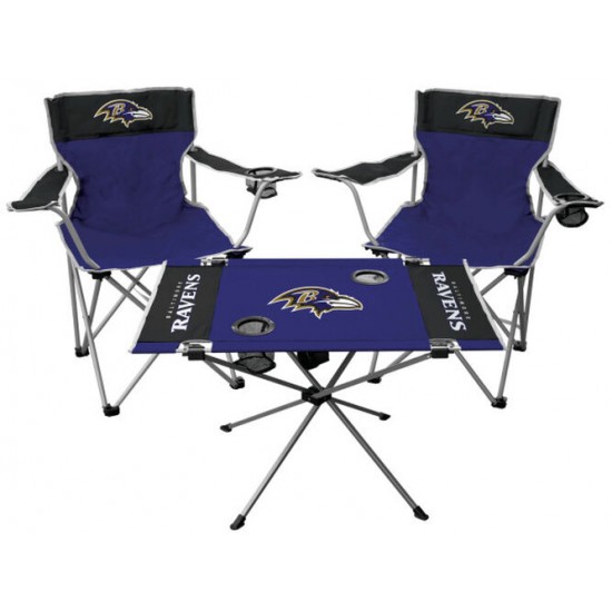 Limited Edition ☆☆☆ NFL Baltimore Ravens 3-Piece Tailgate Kit