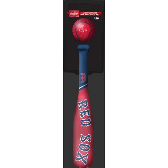 Limited Edition ☆☆☆ MLB Boston Red Sox Slugger Softee Mini Bat and Ball Set