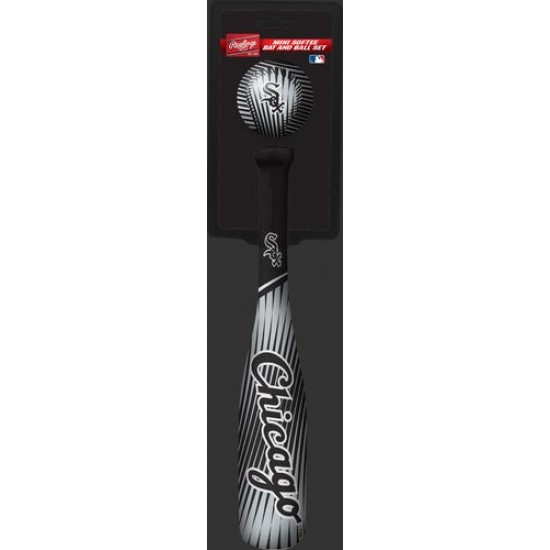 Limited Edition ☆☆☆ MLB Chicago White Sox Slugger Softee Mini Bat and Ball Set