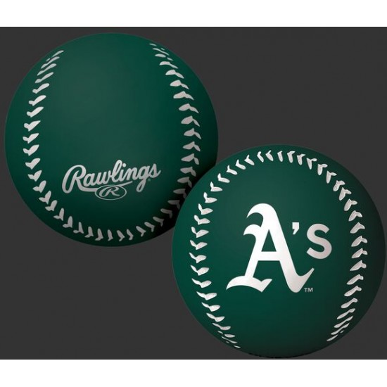 Limited Edition ☆☆☆ MLB Oakland Athletics Big Fly Rubber Bounce Ball