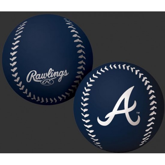 Limited Edition ☆☆☆ MLB Atlanta Braves Big Fly Rubber Bounce Ball
