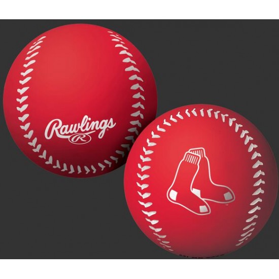 Limited Edition ☆☆☆ MLB Boston Red Sox Big Fly Rubber Bounce Ball