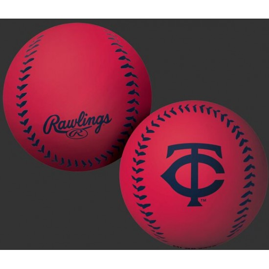 Limited Edition ☆☆☆ MLB Minnesota Twins Big Fly Rubber Bounce Ball