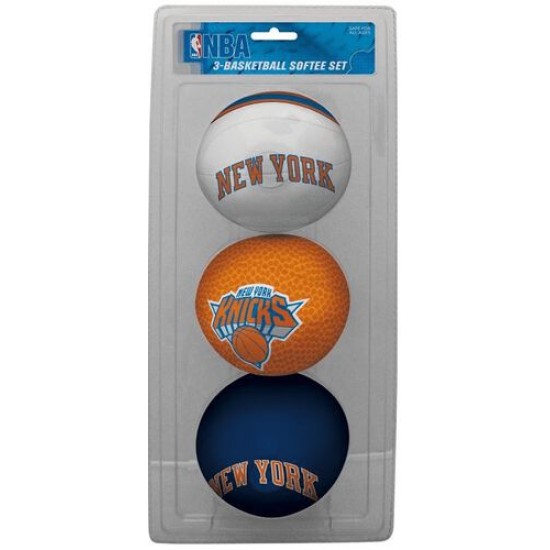 Limited Edition ☆☆☆ NBA New York Knicks Three-Point Softee Basketball Set