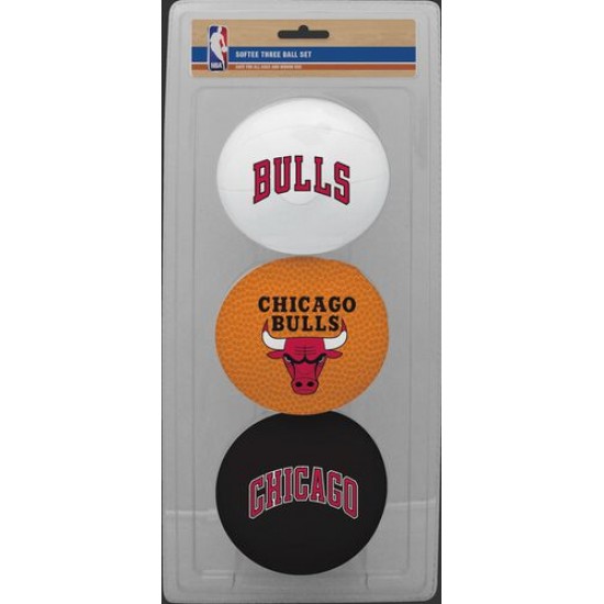 Limited Edition ☆☆☆ NBA Chicago Bulls Three-Point Softee Basketball Set