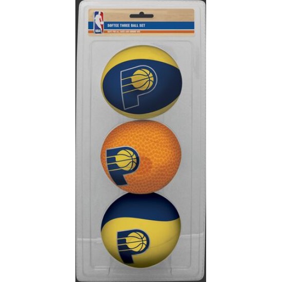 Limited Edition ☆☆☆ NBA Indiana Pacers Three-Point Softee Basketball Set