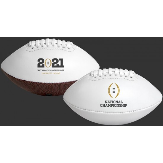 Limited Edition ☆☆☆ 2021 College Football National Championship Youth Sized Football