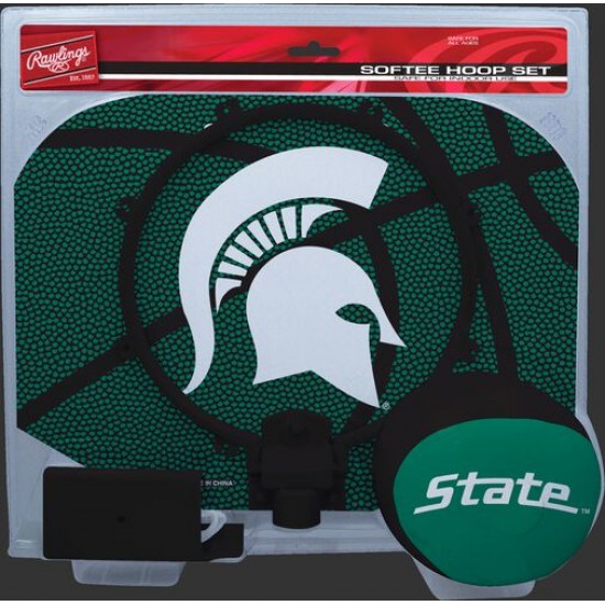 HOT SALE ☆☆☆ NCAA Michigan State Spartans Hoop Set