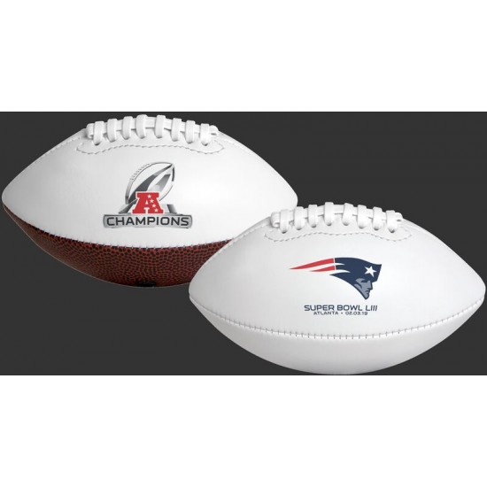 Limited Edition ☆☆☆ 2019 AFC Champions New England Patriots Youth Size Football