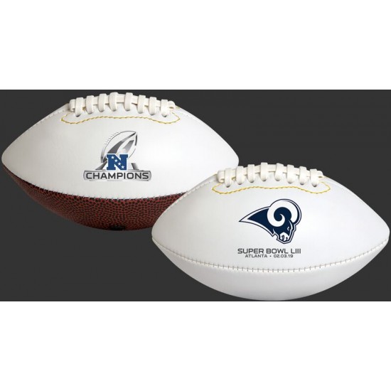 Limited Edition ☆☆☆ 2019 NFC Champions Los Angeles Rams Youth Size Football
