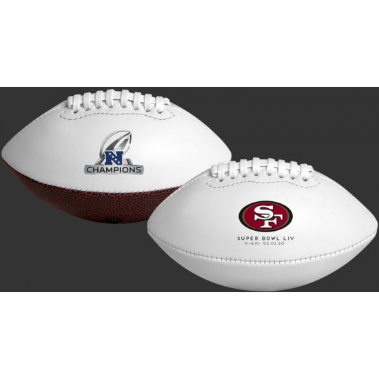 Limited Edition ☆☆☆ 2020 San Francisco 49ers NFC Champions Youth Size Football