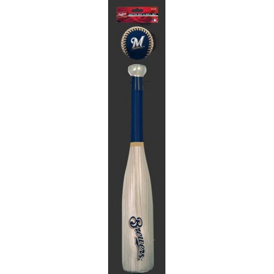 Limited Edition ☆☆☆ MLB Milwaukee Brewers Bat and Ball Set