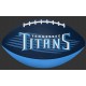 Limited Edition ☆☆☆ NFL Tennessee Titans Downfield Youth Football
