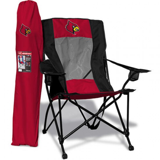 Limited Edition ☆☆☆ NCAA Louisville Cardinals High Back Chair