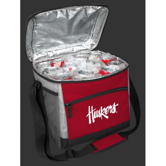Limited Edition ☆☆☆ NCAA Nebraska Cornhuskers 24 Can Soft Sided Cooler