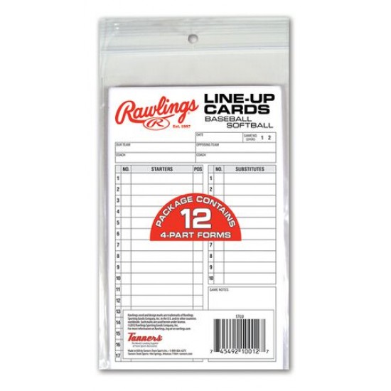 Discounts Online System-17 Lineup Cards Refill Pack