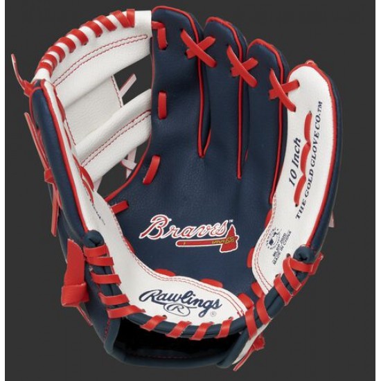 Discounts Online Atlanta Braves 10-Inch Team Logo Glove