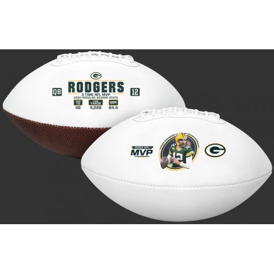 Limited Edition ☆☆☆ Aaron Rodgers 2020 NFL MVP Full Size Football