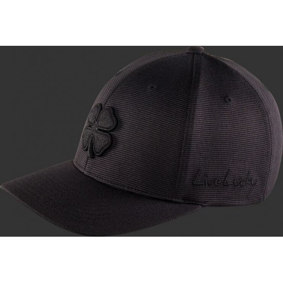 HOT SALE ☆☆☆ Rawlings Black Clover Blackout Fitted Hat
