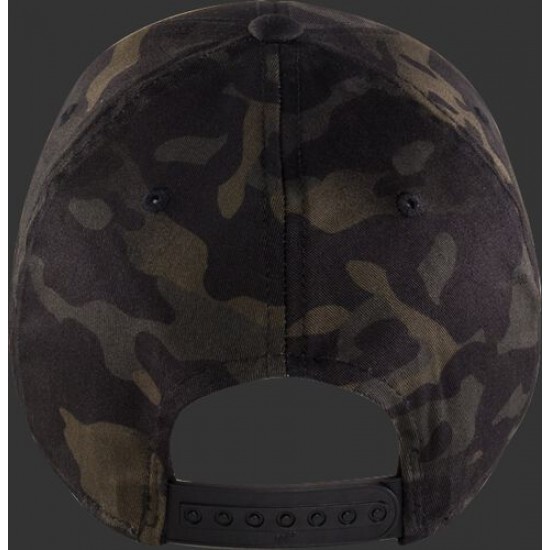 HOT SALE ☆☆☆ Rawlings Black Clover Camouflage Snapback Hat
