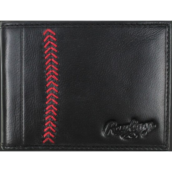 Discounts Online Baseball Stitch Bi-Fold Wallet