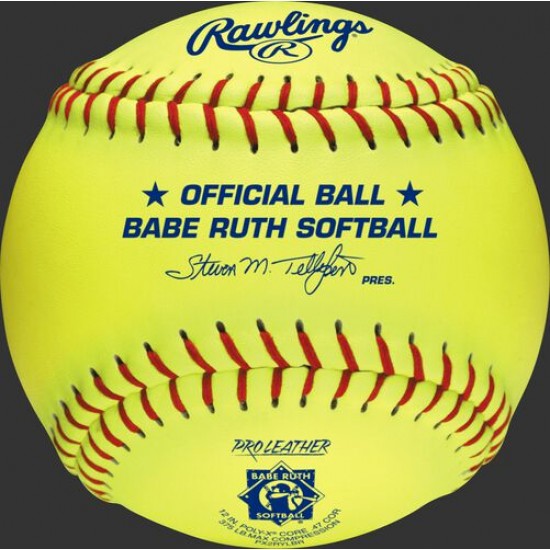 Discounts Online Babe Ruth Official 12" Softballs