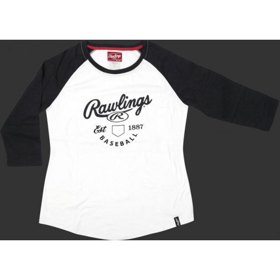 Discounts Online Women's EST Raglan Rawlings Baseball T-Shirt