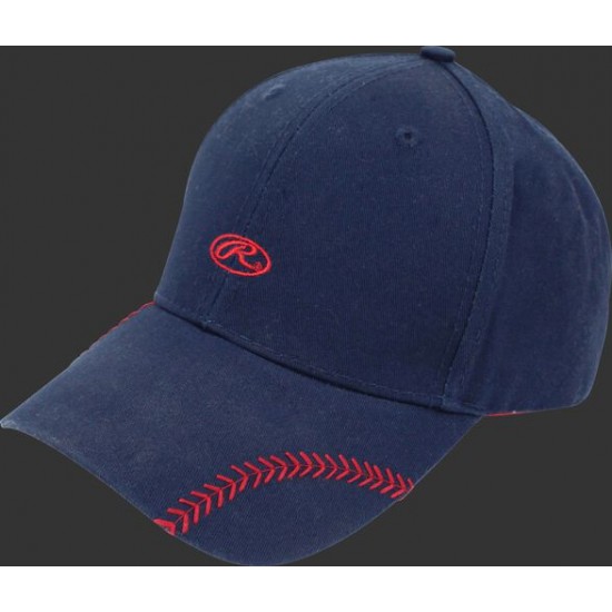 HOT SALE ☆☆☆ Women's Change Up Navy Baseball Stitch Hat
