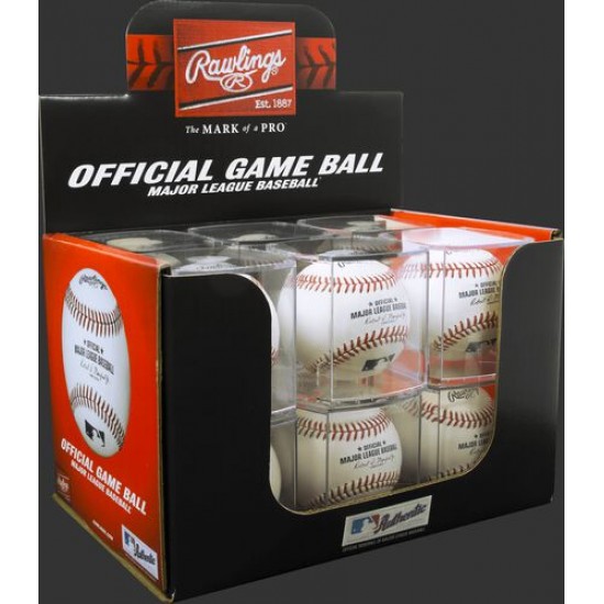 Discounts Online MLB Baseball in Display Cube