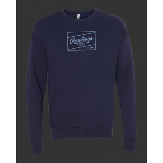 Discounts Online Rawlings Crew Neck Fleece Sweatshirt | Adult